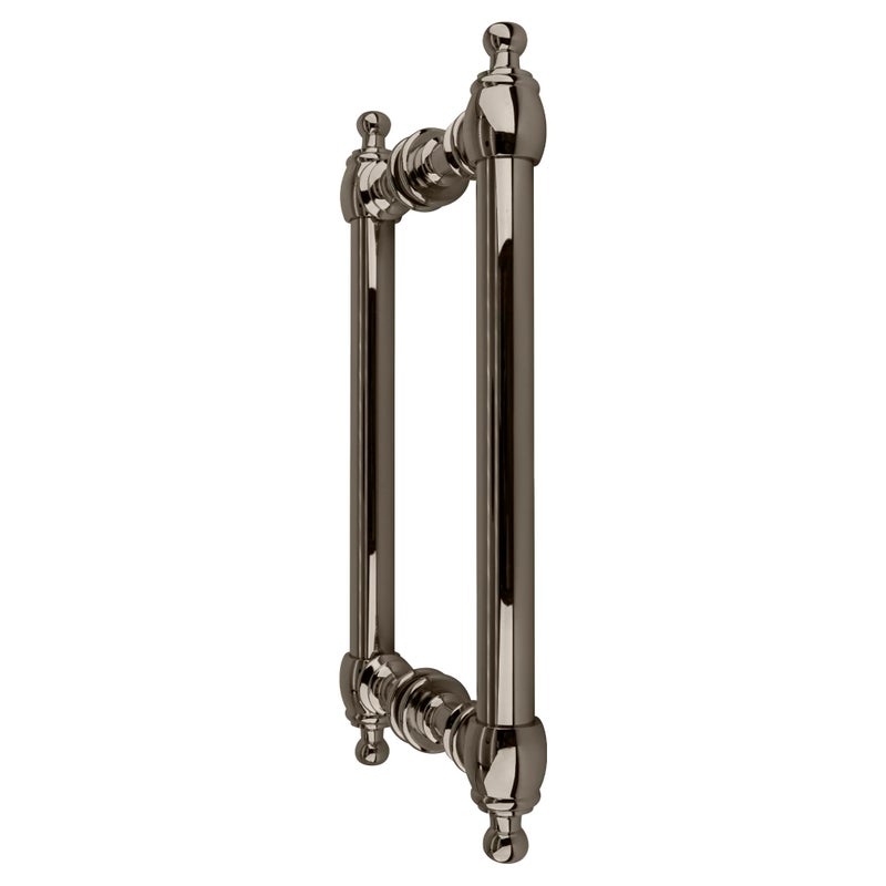 CRL Polished Nickel 8" Colonial Style Back-to-Back Pull Handle - Image 2